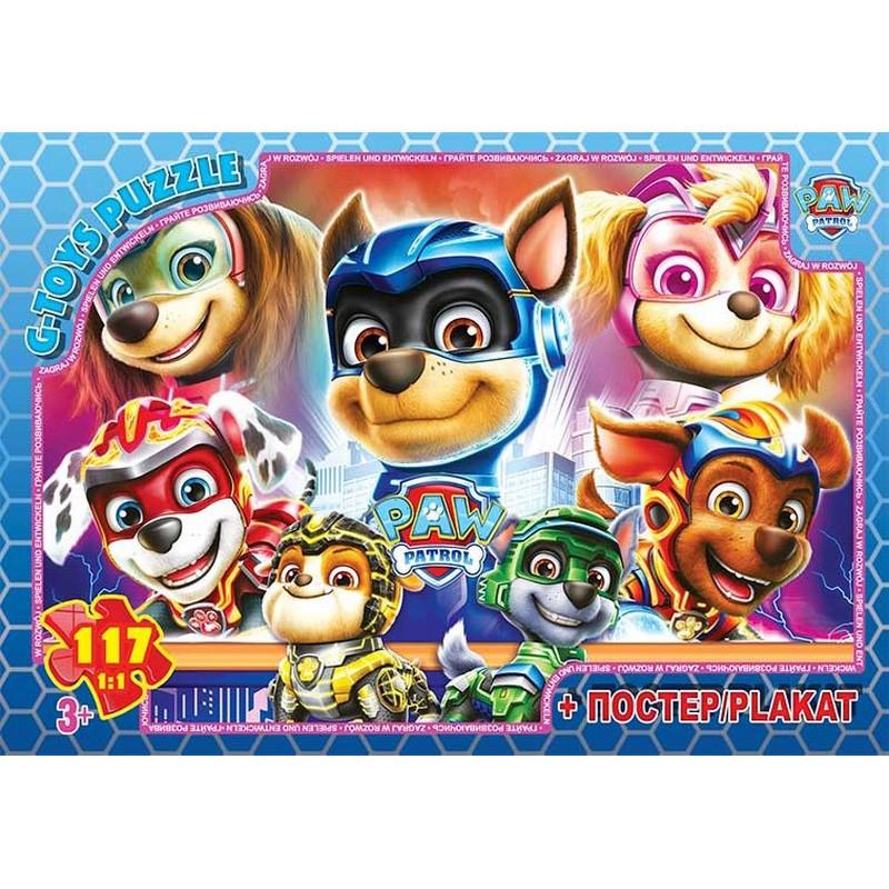 Пазлы Paw Patrol PW08913 постер 117 элементов (3074082791)