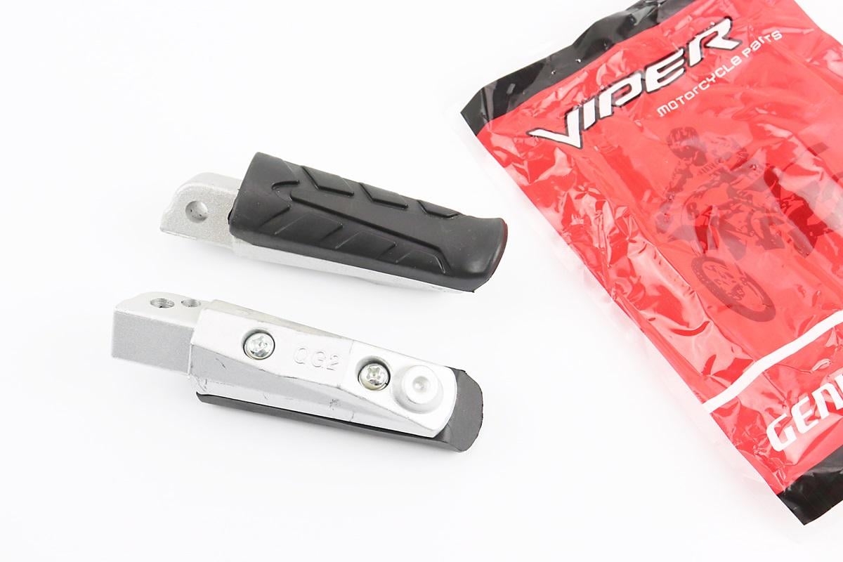 Подножки передние комплект к мотоциклу Viper-Zongshen V200-F2 V250-F2 2 шт.