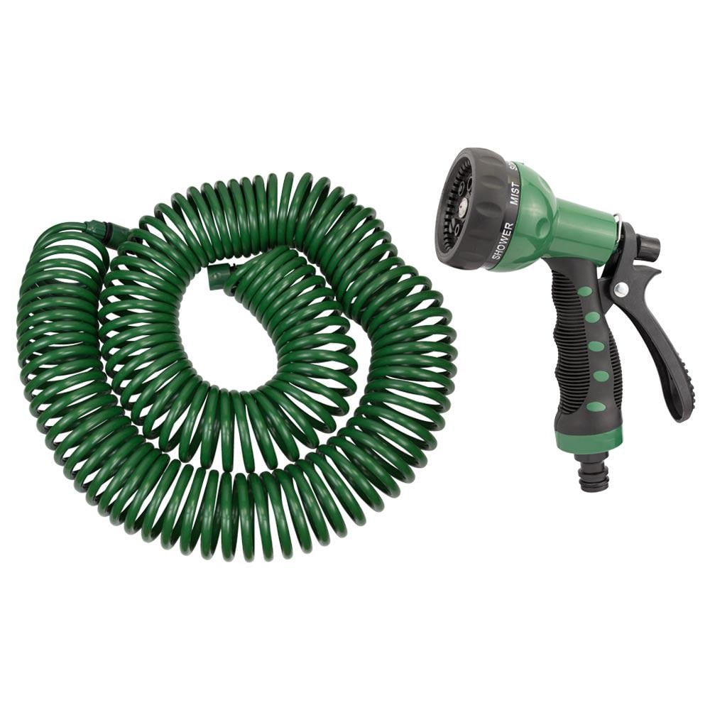 Набор поливочный Grad шланг спиральный и пистолет распылитель 7-ми режимный 30 м (5019085)