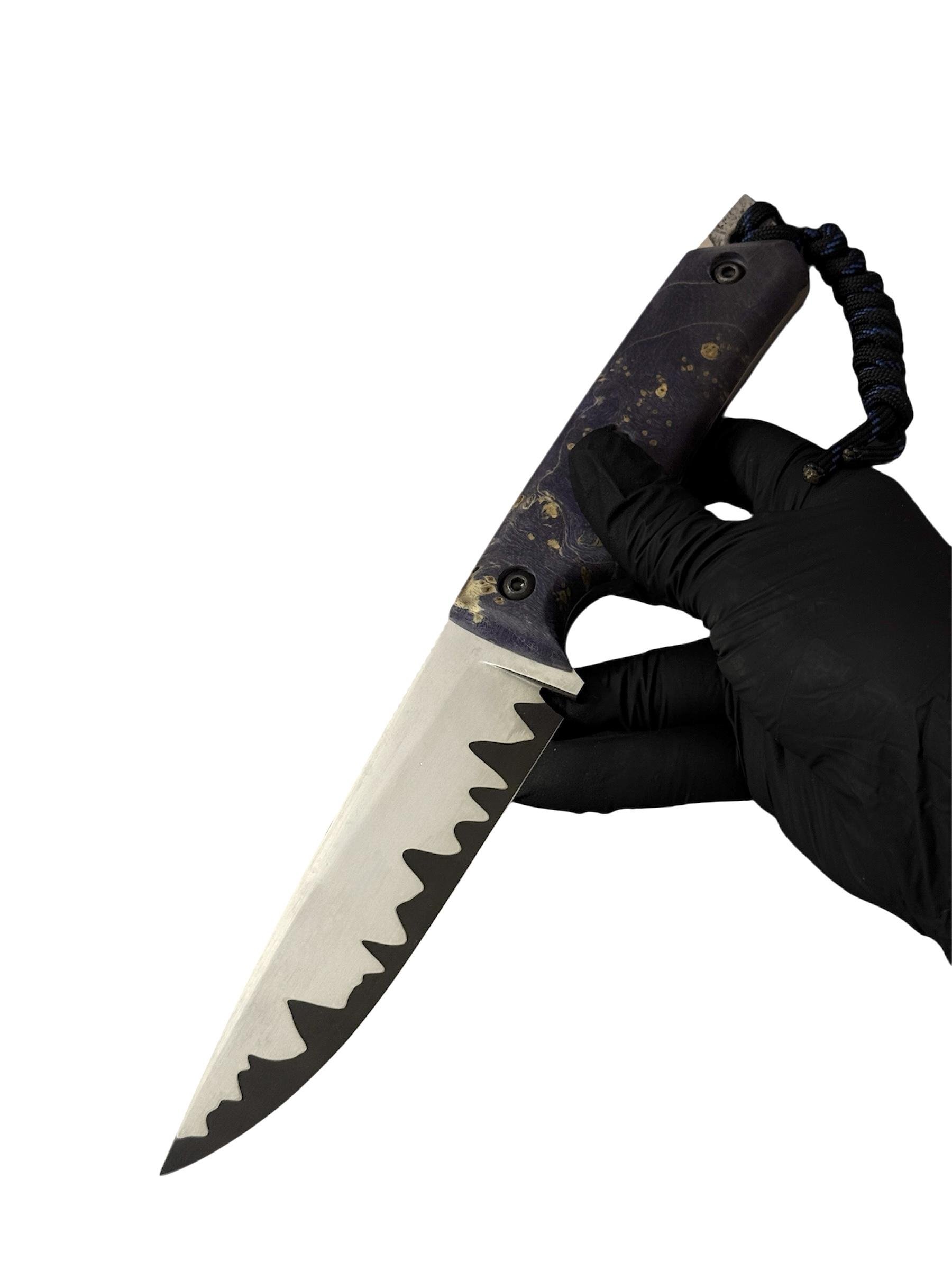 Нож туристический сталь ламинат Gorillas BBQ CPM10V (KN229) - фото 2 Нож туристический сталь ламинат Gorillas BBQ CPM10V (KN229) - фото 2