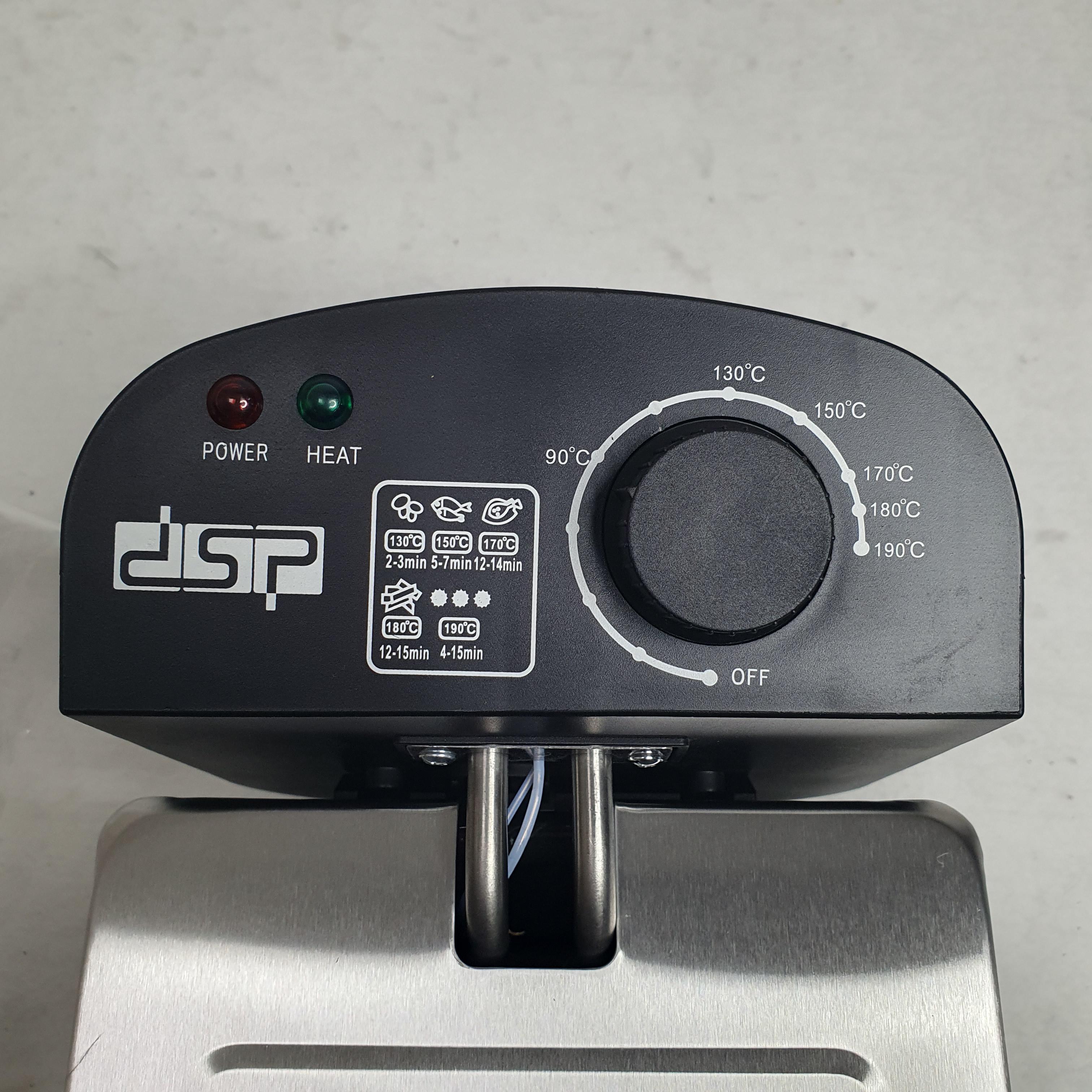 Фритюрниця з сіткою DSP KB-2079 2000W 3 л Сріблястий (17510505) - фото 3