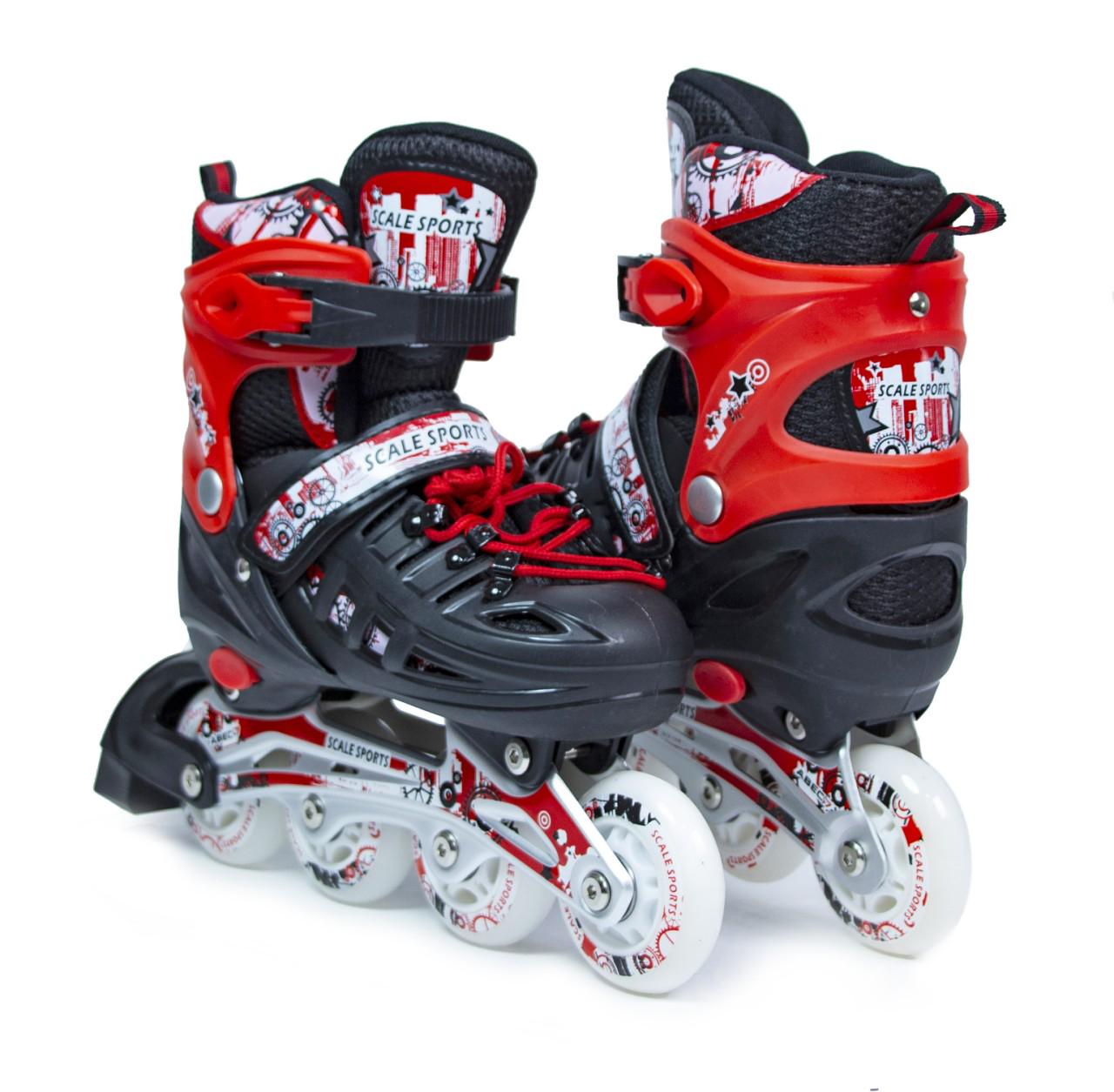 Ролики Scale Sports розмір 38-42 Red - фото 1