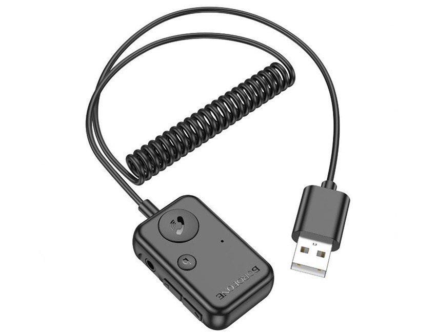 FM-модулятор Borofone BC49 Bluetooth Black - фото 3
