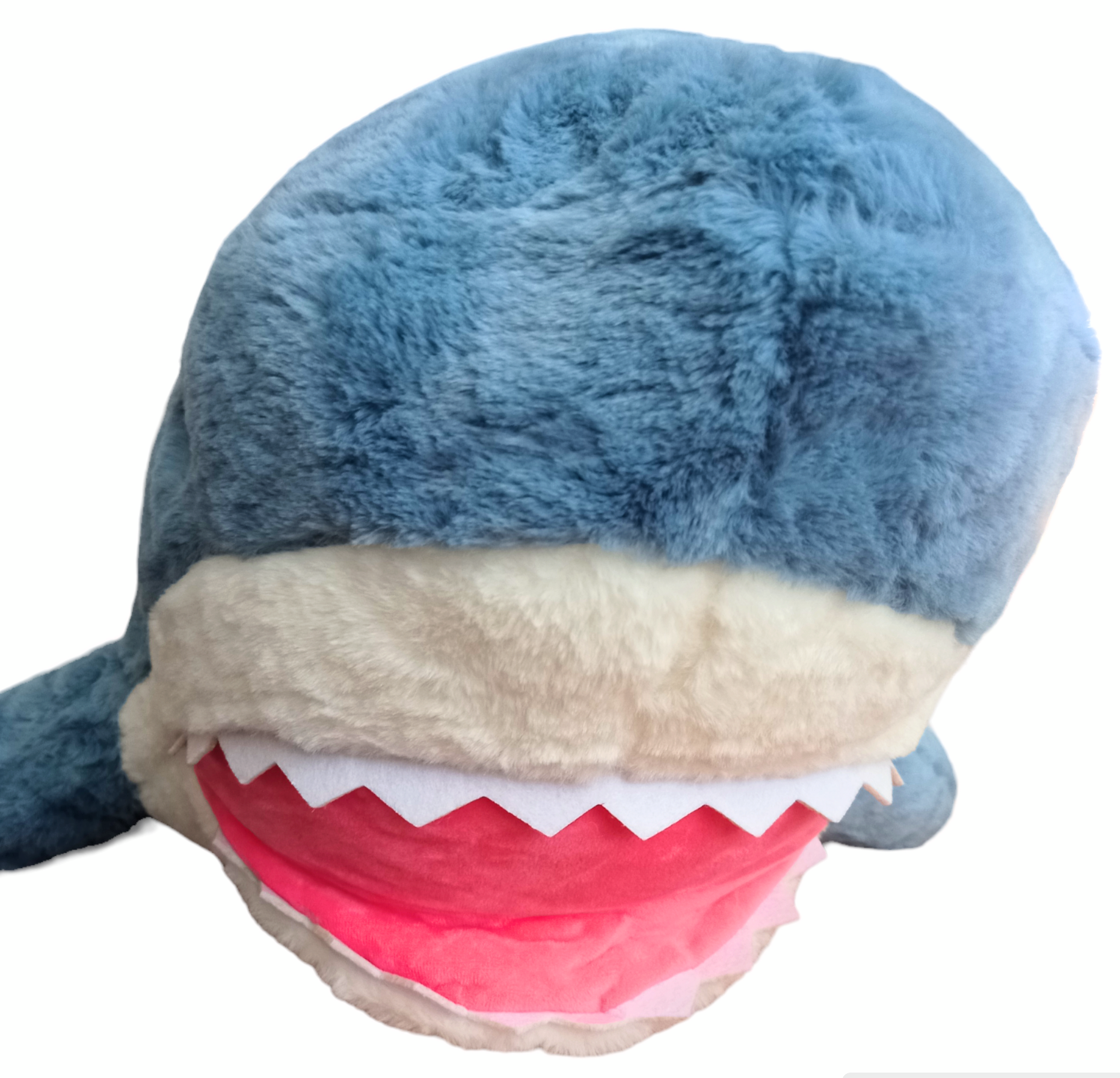 Мягкая игрушка Акула Shark doll обнимашка антистресс плюшевая 70 см - фото 7