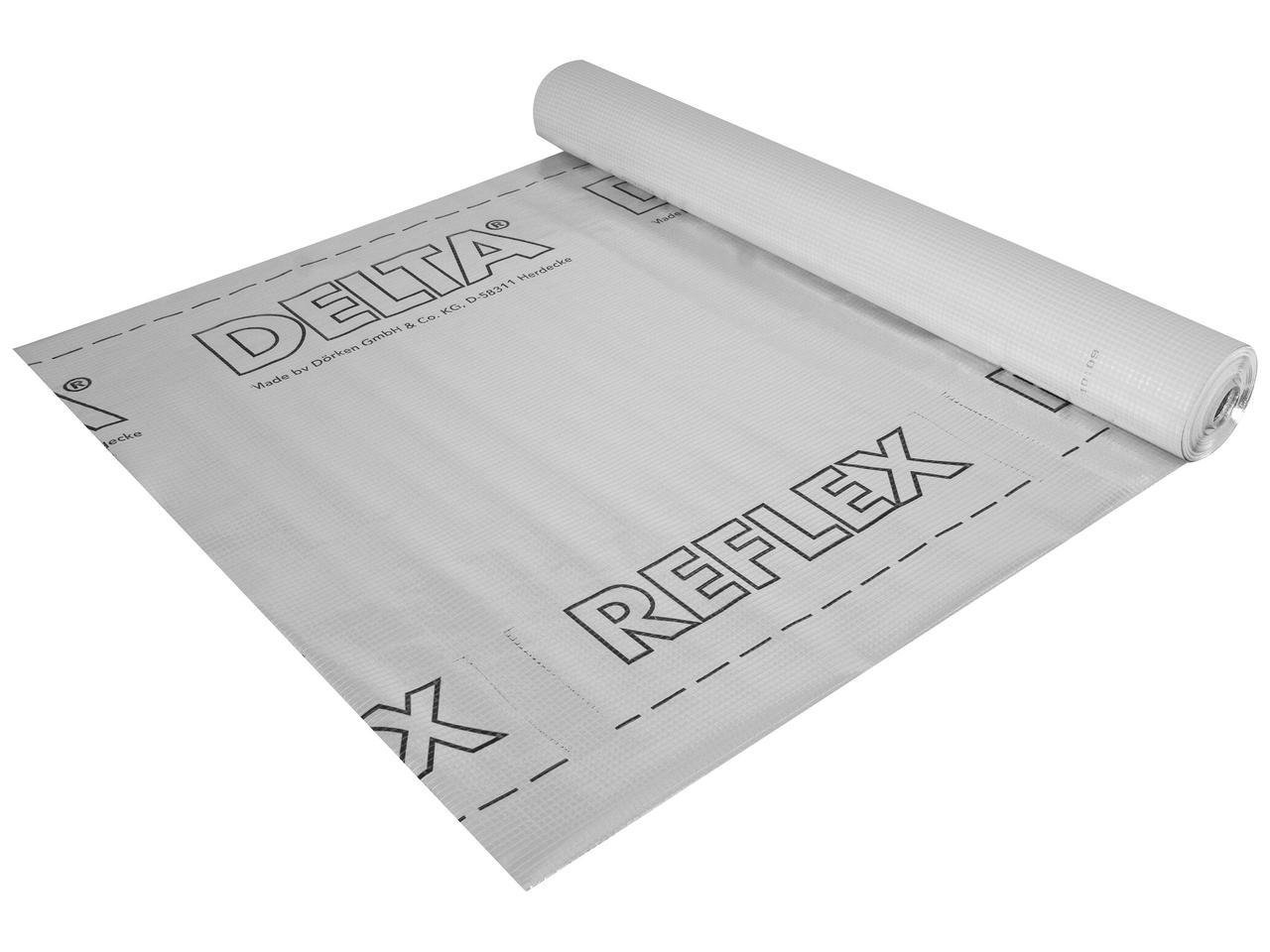 Пароізоляція алюмінієва Delta Reflex 180 г/м² 75 м2 (2346815043)