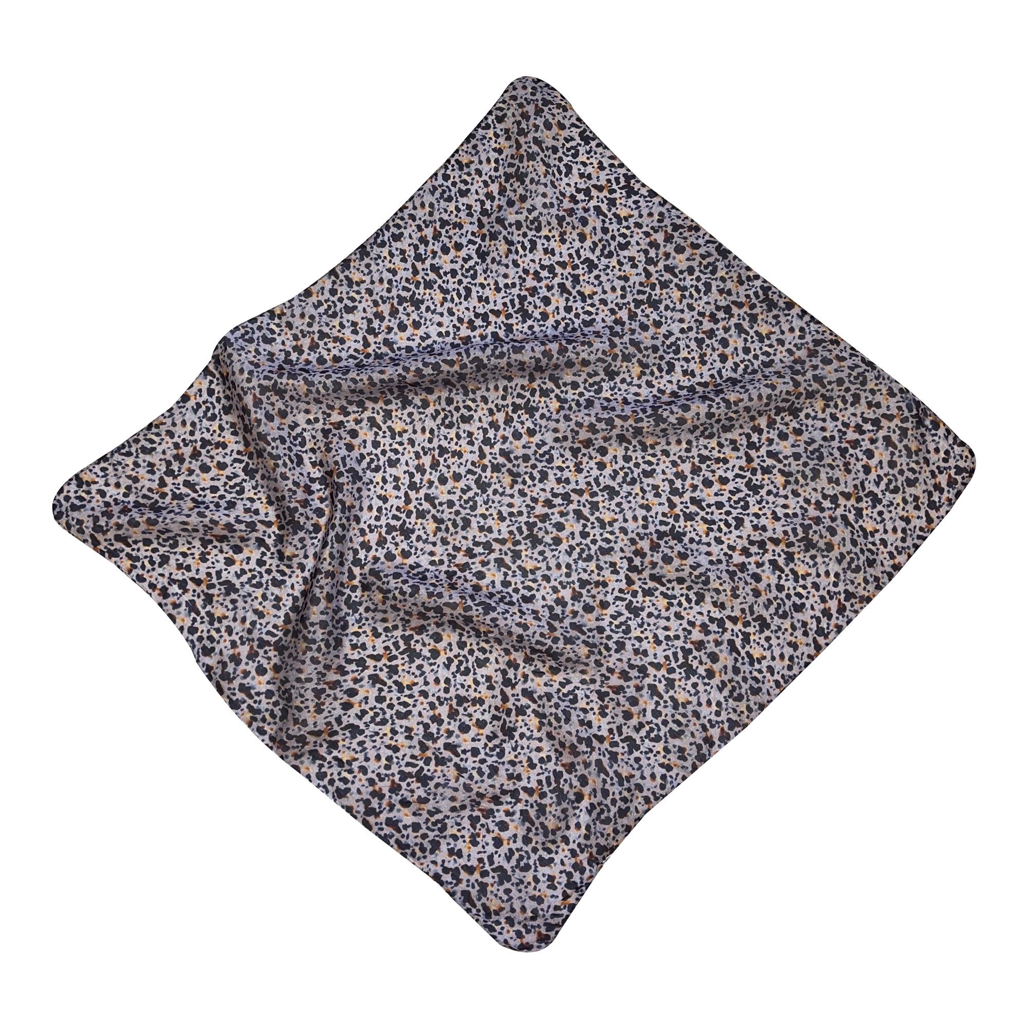 Платок шелковый Silk Route 50х50 см Сиреневый (1404)