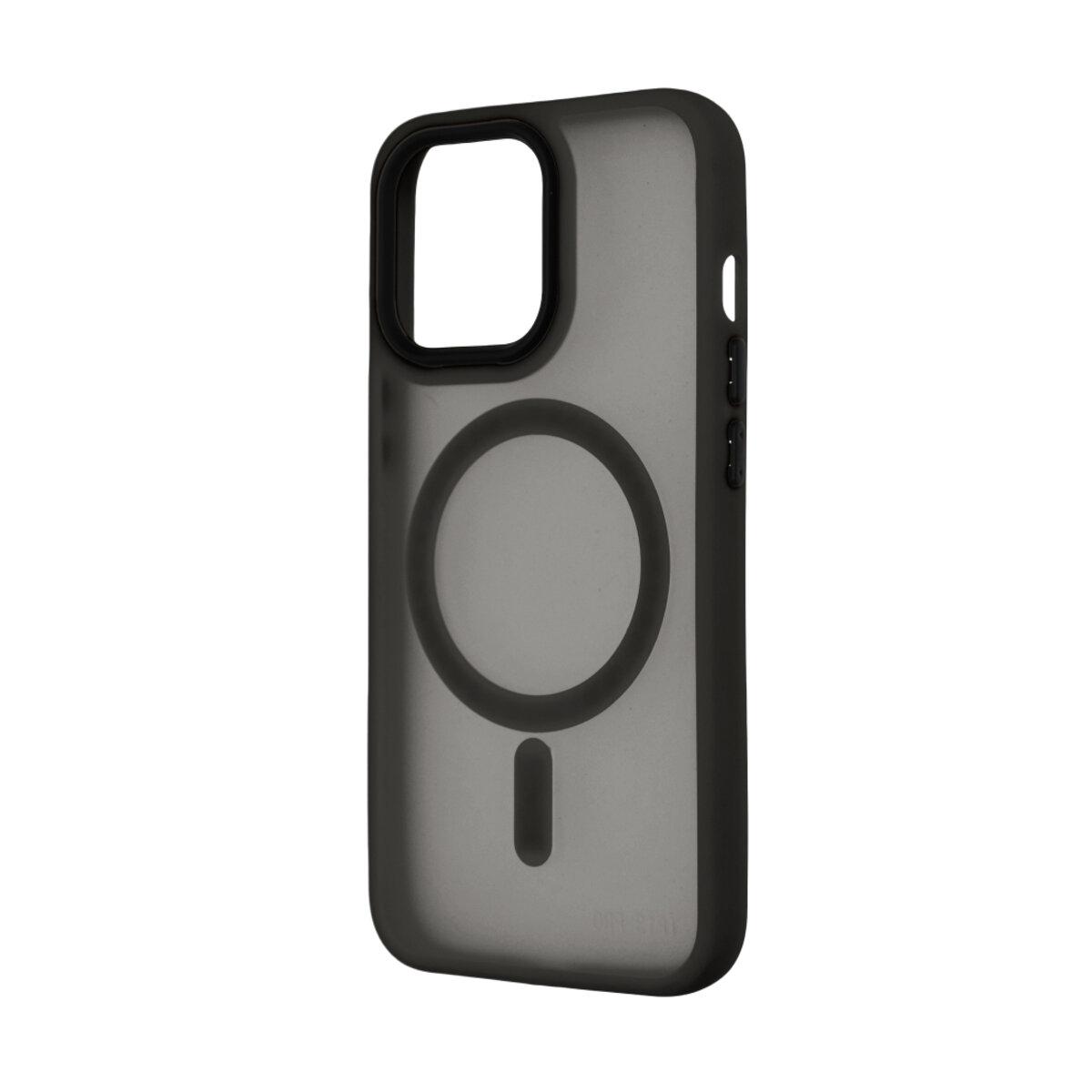 Противоударный чехол для Apple iPhone 13 Pro Cosmic Magnetic Color HQ / Black