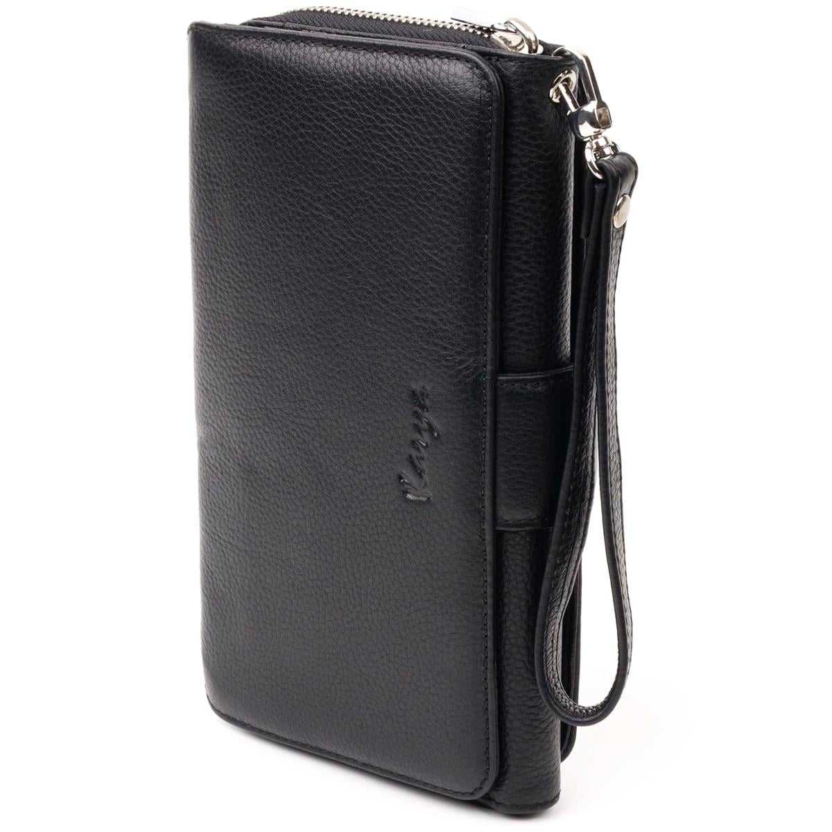Клатч мужской Karya 20912 кожа Черный