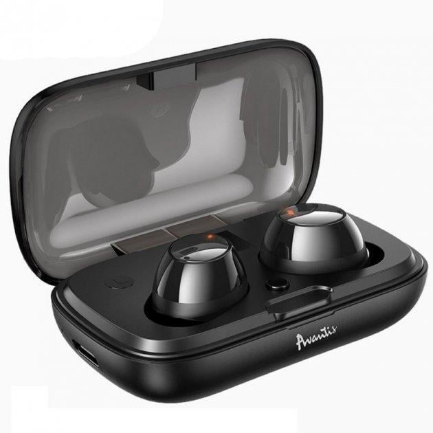 Навушники бездротові Avantis A470 TWS Чорний (1858272603)