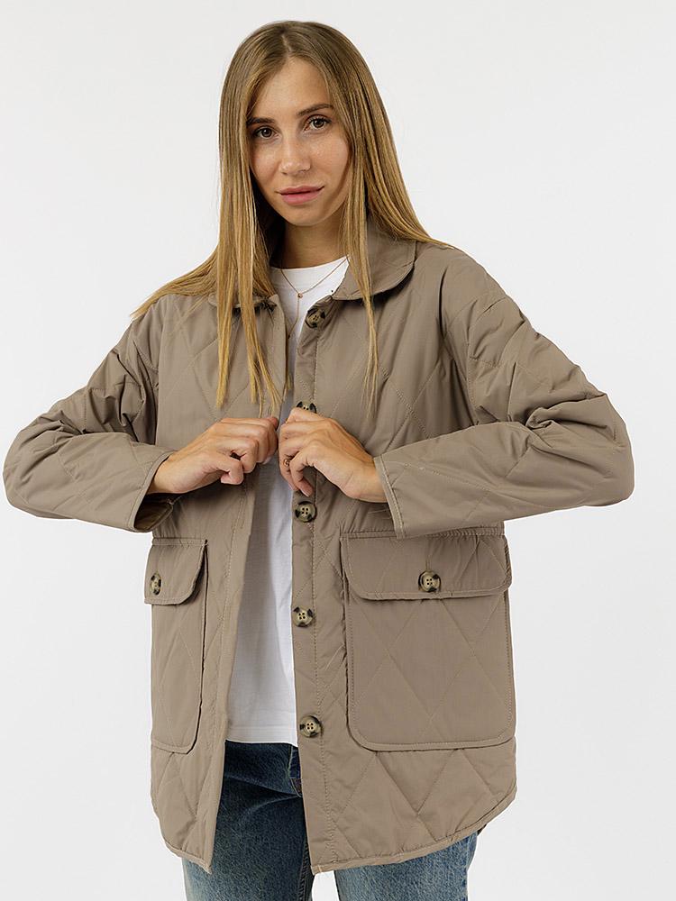 Куртка жіноча ЦБ-00228722 р. 40 Бежевий (28421902) Куртка жіноча ЦБ-00228722 р. 40 Бежевий (28421902)