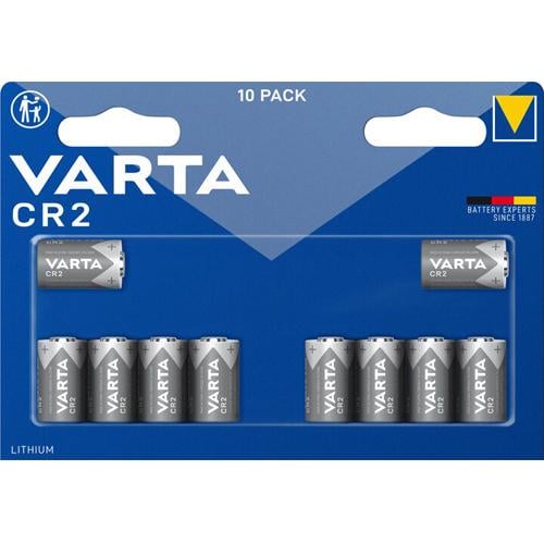 Батарейка Varta CR2 BLI 10 Lithium Батарейка Varta CR2 BLI 10 Lithium