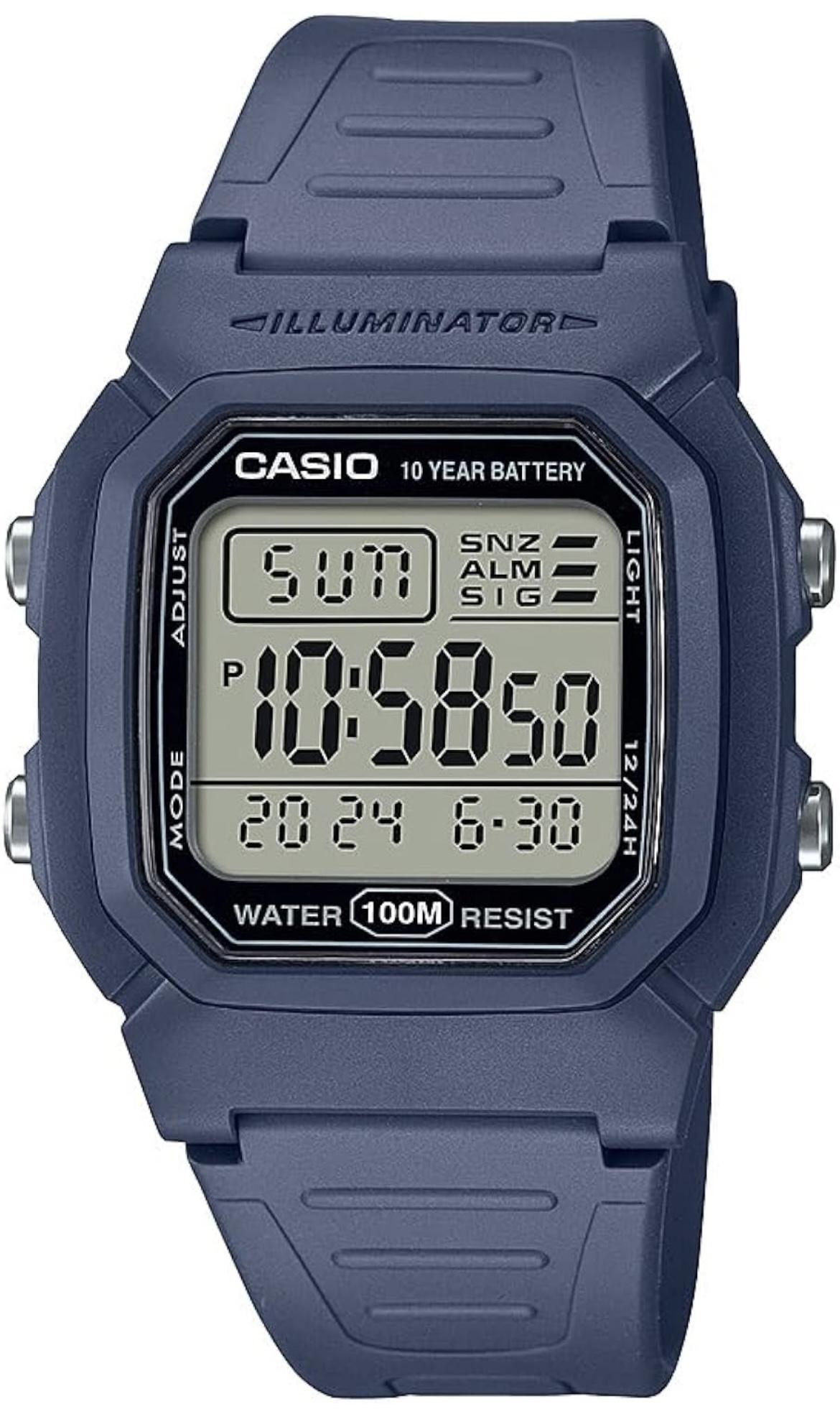 Наручний годинник чоловічий Casio W-800H-2AVCF (23537841)