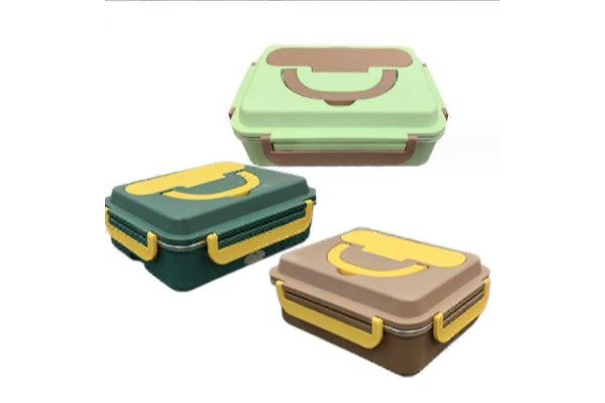 Ланчбокс із підігрівом 12 В від мережі з нержавіючої сталі 1,2 л (2727544349) - фото 3 Ланчбокс із підігрівом 12 В від мережі з нержавіючої сталі 1,2 л (2727544349) - фото 3