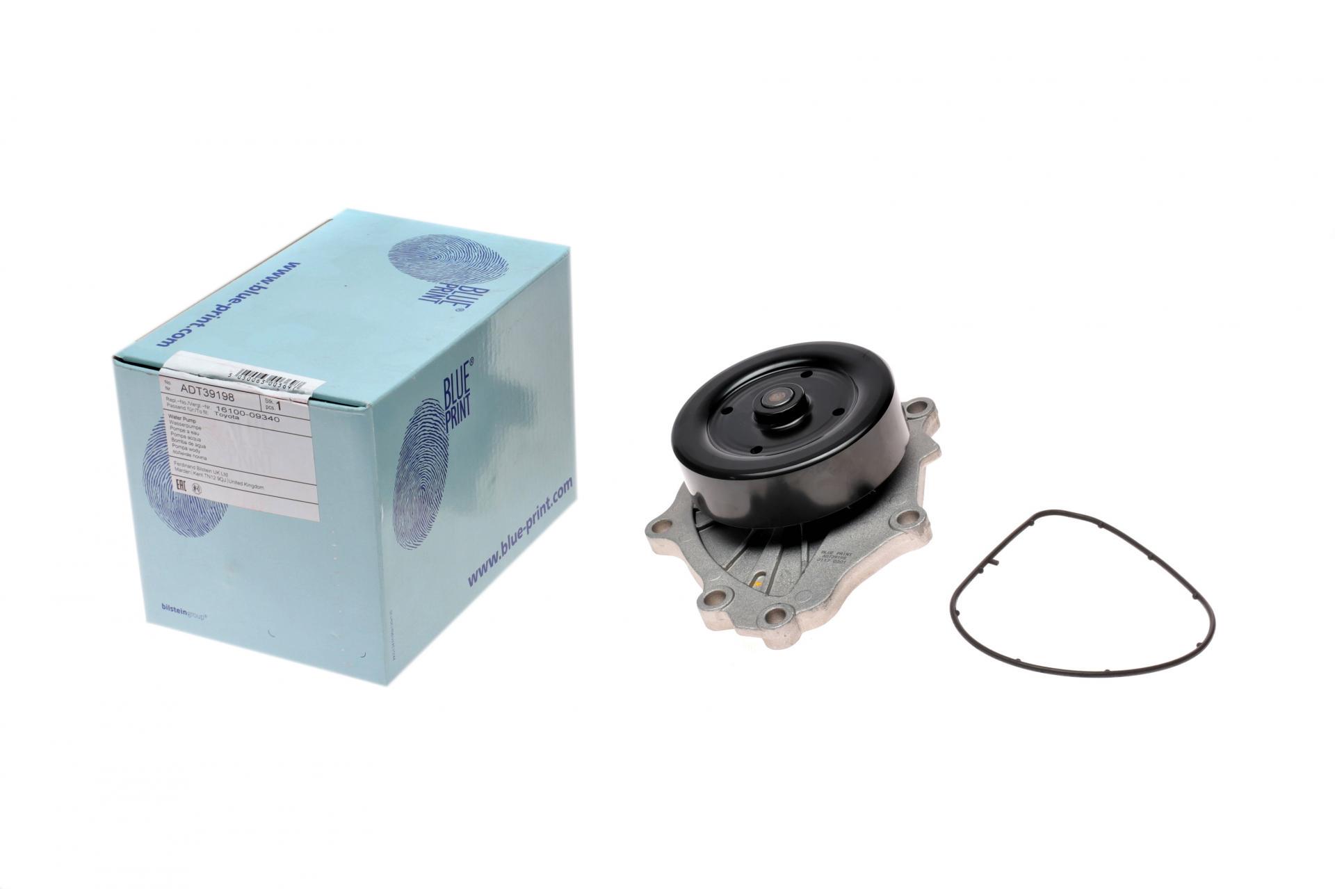 Насос воды BLUE PRINT Toyota Auris/Avensis/Corolla/Rav4/Verso/Lexus IS 2.0D-4D/2.2D-4D 05- ADT39198 (25588444)