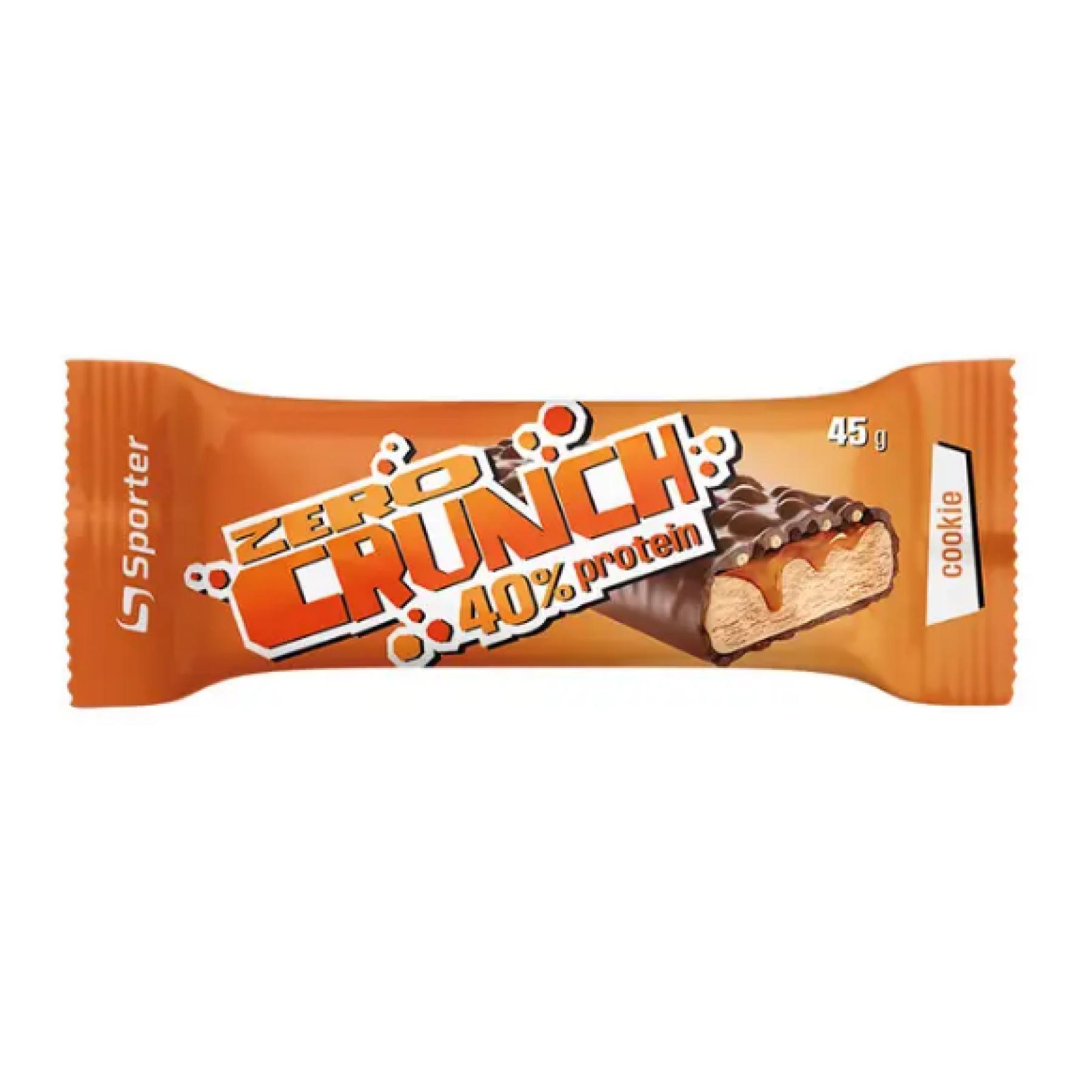Спортивный батончик Zero Crunch 40% Protein 24x45 г Cookie (2022-09-0278)