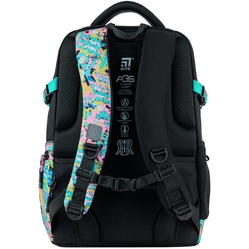 Школьный рюкзак KITE Education teens K24-727L-1 с ортопедической спинкой (994432) - фото 7 Школьный рюкзак KITE Education teens K24-727L-1 с ортопедической спинкой (994432) - фото 7