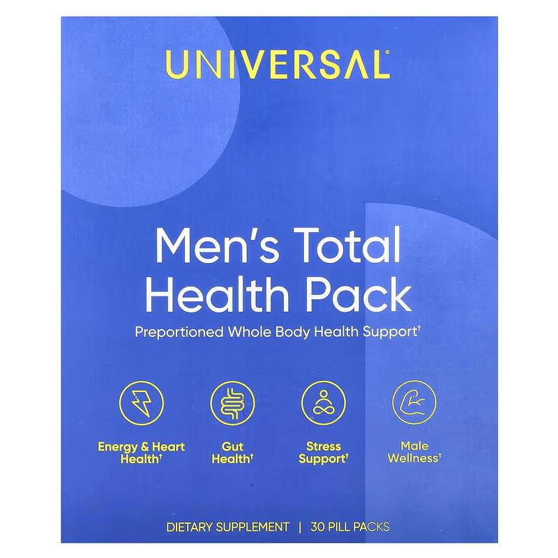 Комплекс для мужского здоровья Universal Men’s Total Health Pack 30 порций