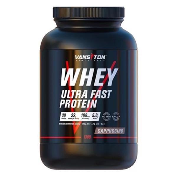 Протеїн Vansiton Ultra Protein 1300 г 43 порції Cappuccino (000026265)