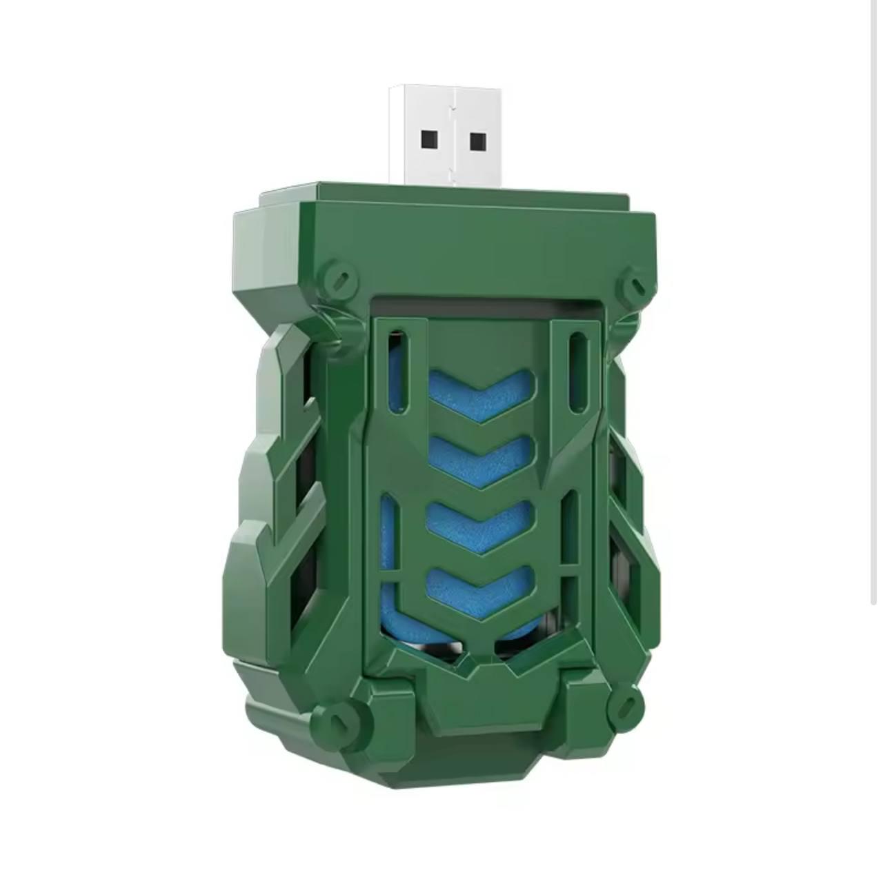 Репелент від комарів портативний Mini USB Green (94y-ypx-z89) - фото 7