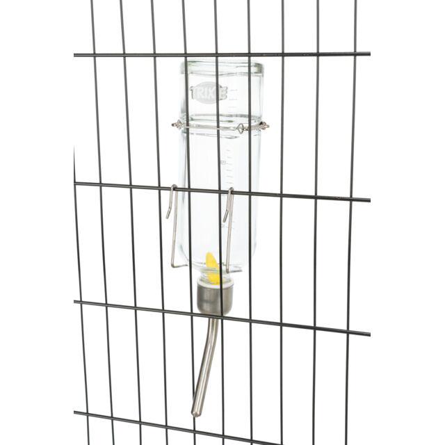 Поилка для грызунов стеклянная с держателем 125 мл (TX-60441) - фото 2