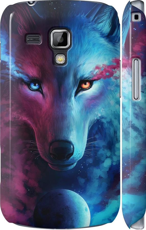 Чехол на Samsung Galaxy S Duos s7562 Арт-волк (3999m-84-42517) Чехол на Samsung Galaxy S Duos s7562 Арт-волк (3999m-84-42517)