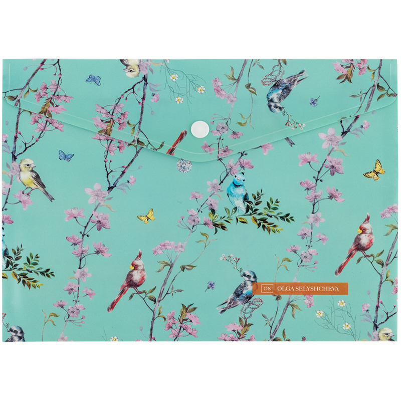 Папка на кнопке Axent А4+ OS Spring (1495-33-A)