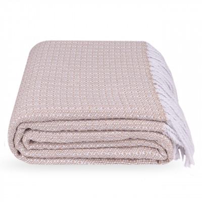 Плед Бисер 140х200 см Бежевый - фото 1