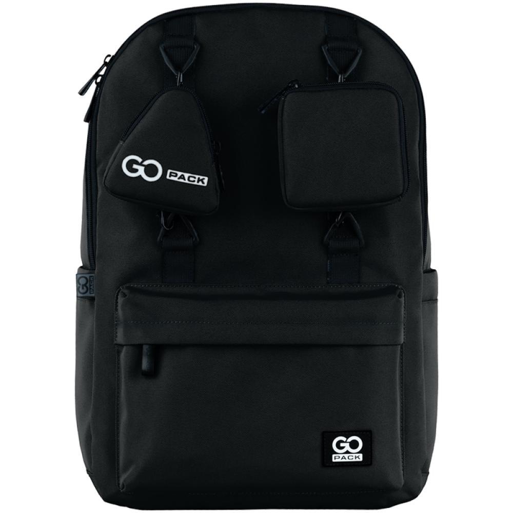 Рюкзак молодежный GoPack Education Teens 45x29x11,5 см 19 л Черный (GO25-178L-1)