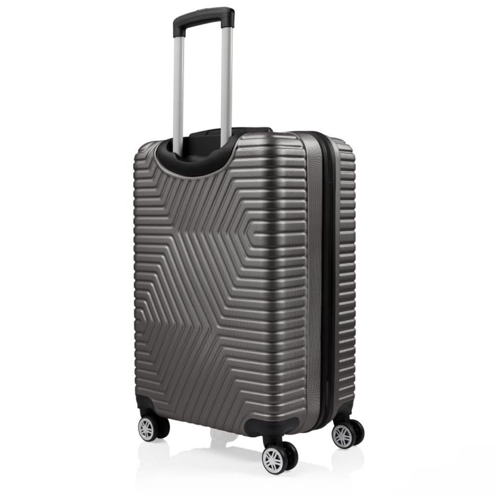 Чемодан Polo ПК002-S поликарбонат на 4-х двойных колесах маленький S 50 л Графит - фото 5 Чемодан Polo ПК002-S поликарбонат на 4-х двойных колесах маленький S 50 л Графит - фото 5