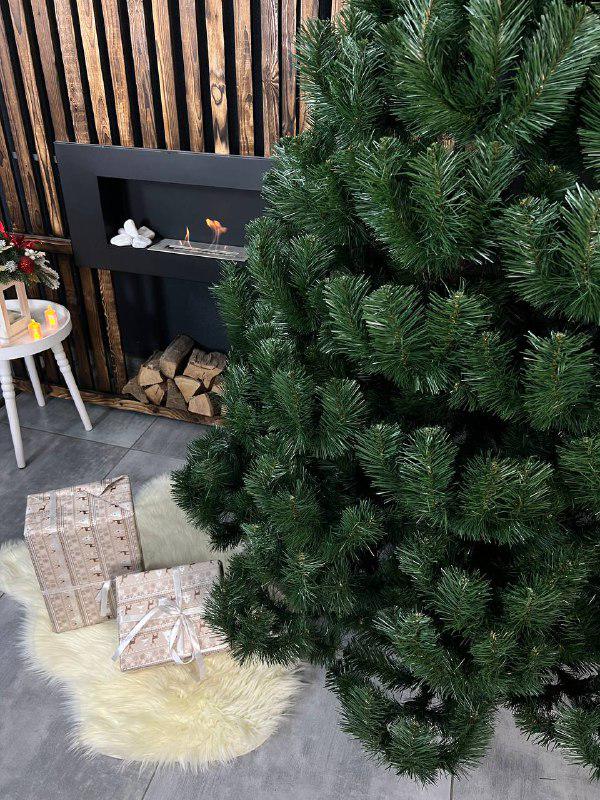 Штучна ялинка Монтана з пластиковою підставкою 2,5 м Зелений (YNK081400) - фото 2 Штучна ялинка Монтана з пластиковою підставкою 2,5 м Зелений (YNK081400) - фото 2