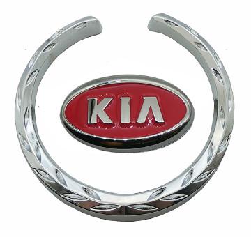 Шильдик эмблема KIA Красный (1087158196)