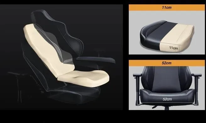 Компьютерное кресло геймерское Anda Seat Phantom 3 L Gray (169494942) - фото 2