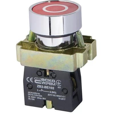 Кнопка без фиксации 1НЗ АСКО-УКРЕМ XB2-BA4322 Красный (A0140010065)