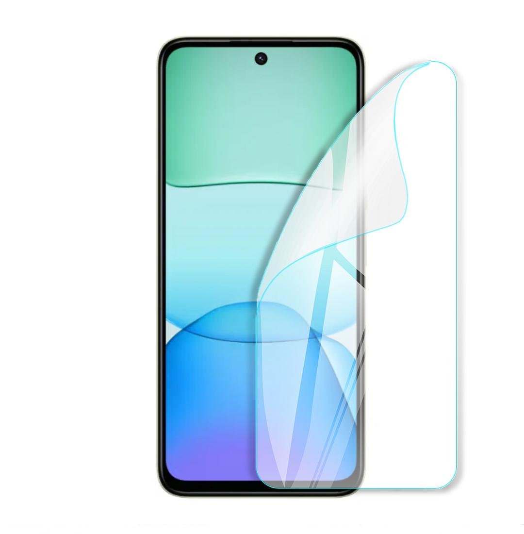 Защитная полиуретановая глянцевая пленка Medium Armor на экран смартфона Xiaomi Redmi 13x (PF-M02SNG-003-254)