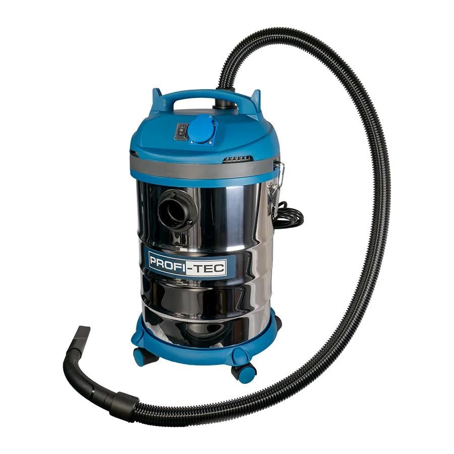Пылесос строительный PROFI-TEC PVC1430 1400Вт 30 л многофункциональный Синий (GR-06562)