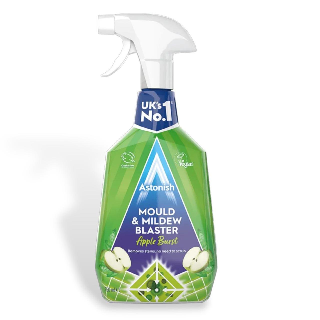 Спрей для видалення і запобігання утворенню цвілі Astonish Яблуко 750 мл
