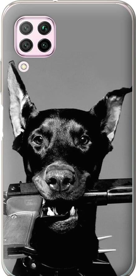 Чехол на Huawei Nova 6SE Доберман (2745u-1823-42517)