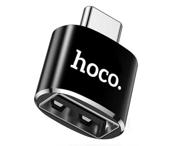 Перехідник OTG Hoco UA5 USB/Type-C Black