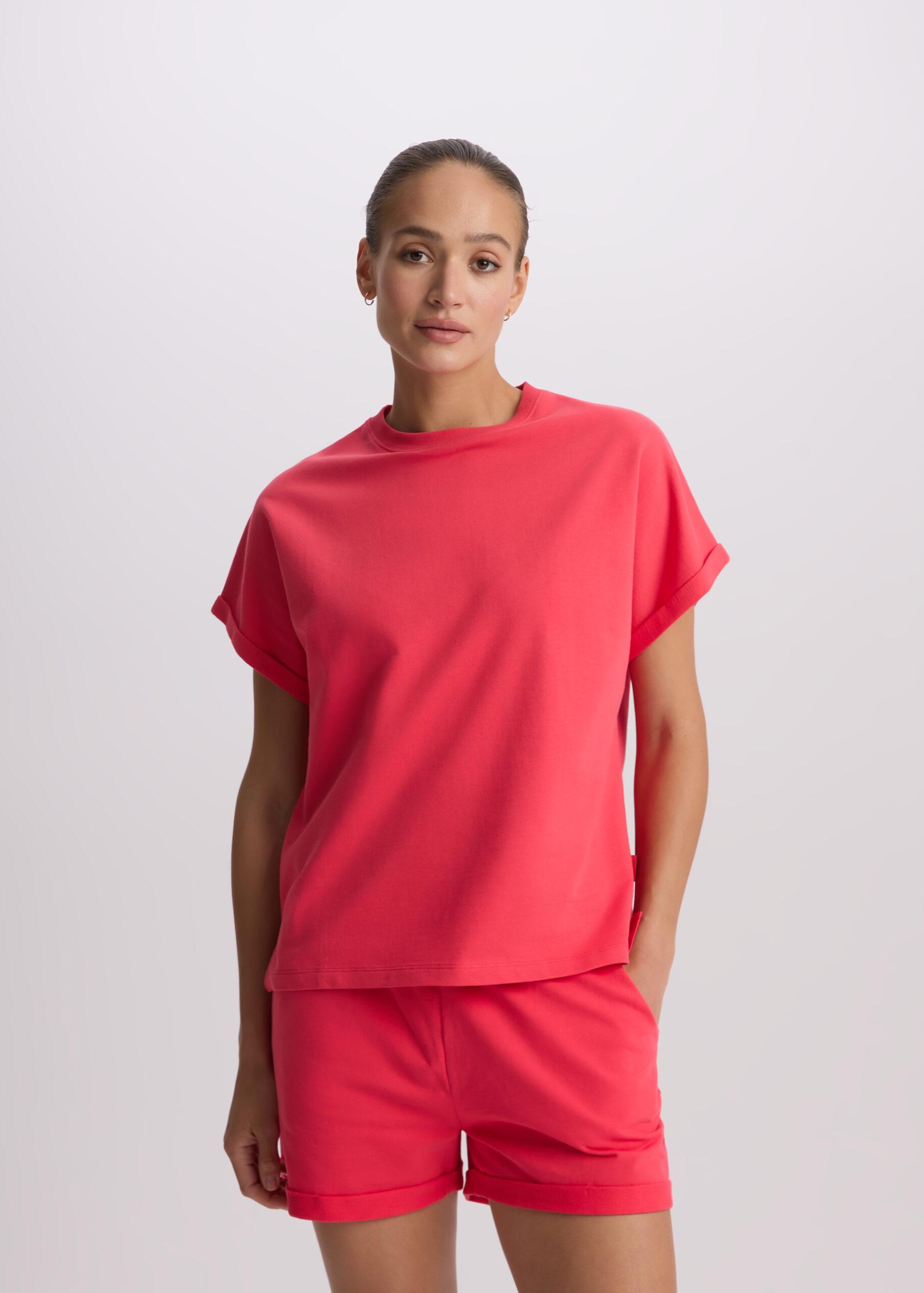 Футболка женская Diverse SIDACO XL Красный коралл (5905384129680) Футболка женская Diverse SIDACO XL Красный коралл (5905384129680)