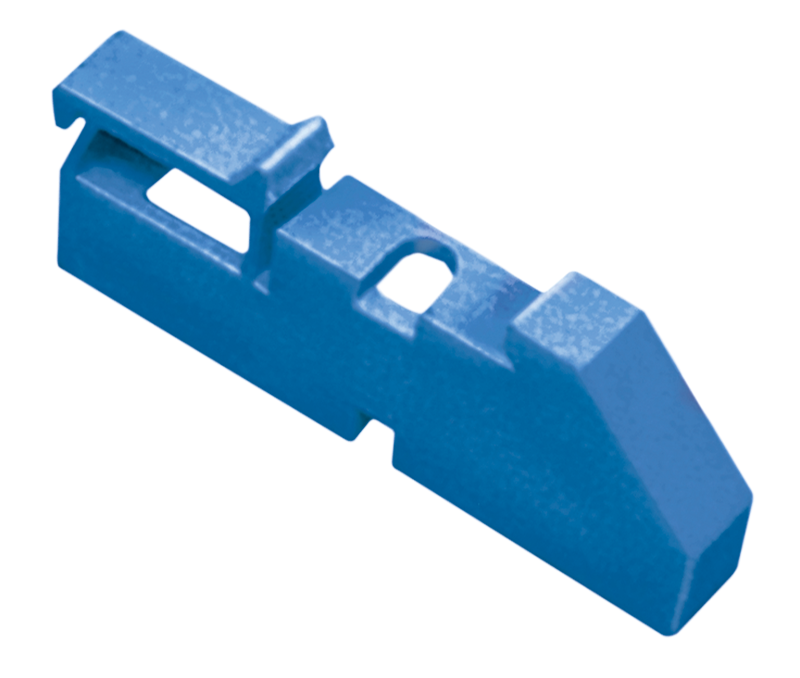 Изолятор на DIN-рейку E.NEXT e.bsc.stand.base для шины типа bsc Синий (s055008)