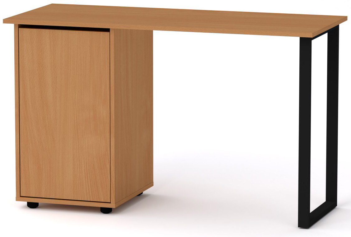 Стол письменный Лофт-5 Компанит Ольха 120х50х72,8 см (60a363fd7fceab7c8e64a564)