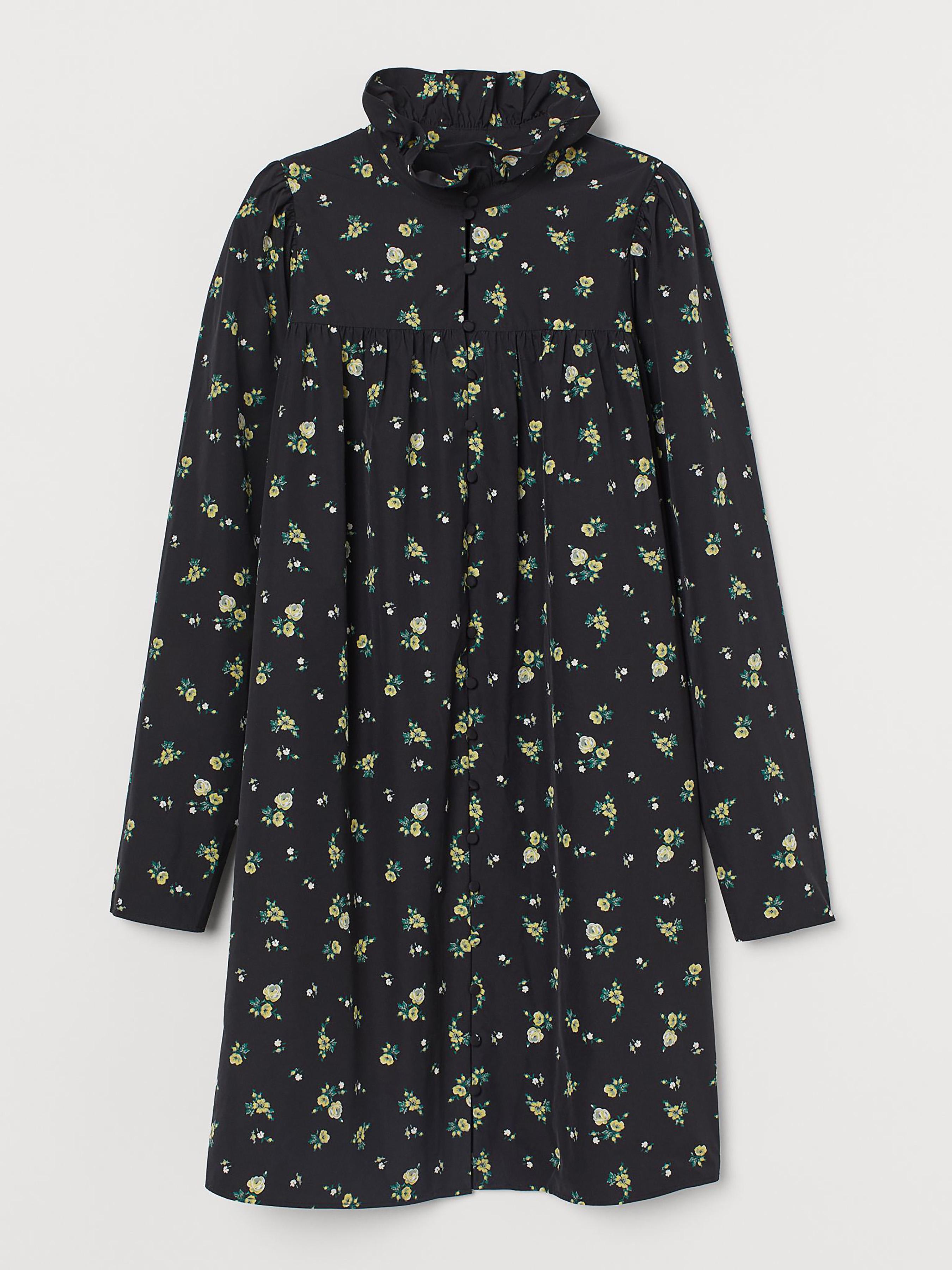 Сукня H&M Квіти S Чорний (X30069214332) Сукня H&M Квіти S Чорний (X30069214332)