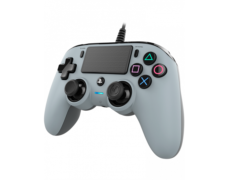 Геймпад Nacon Wired Compact Controller for PS4 Grey (48616) - фото 6