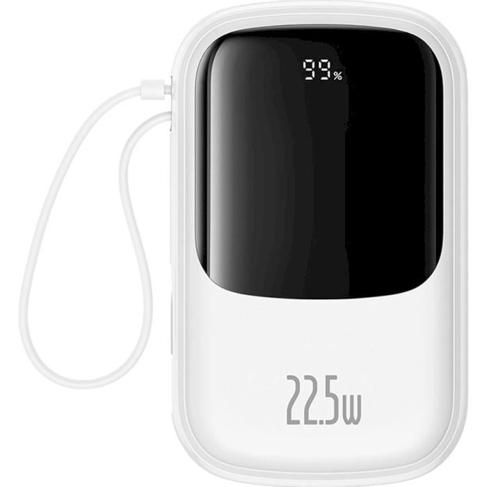 Повербанк BASEUS Qpow Pro+ 20000 mAh 22,5W White (P10067103213-00)