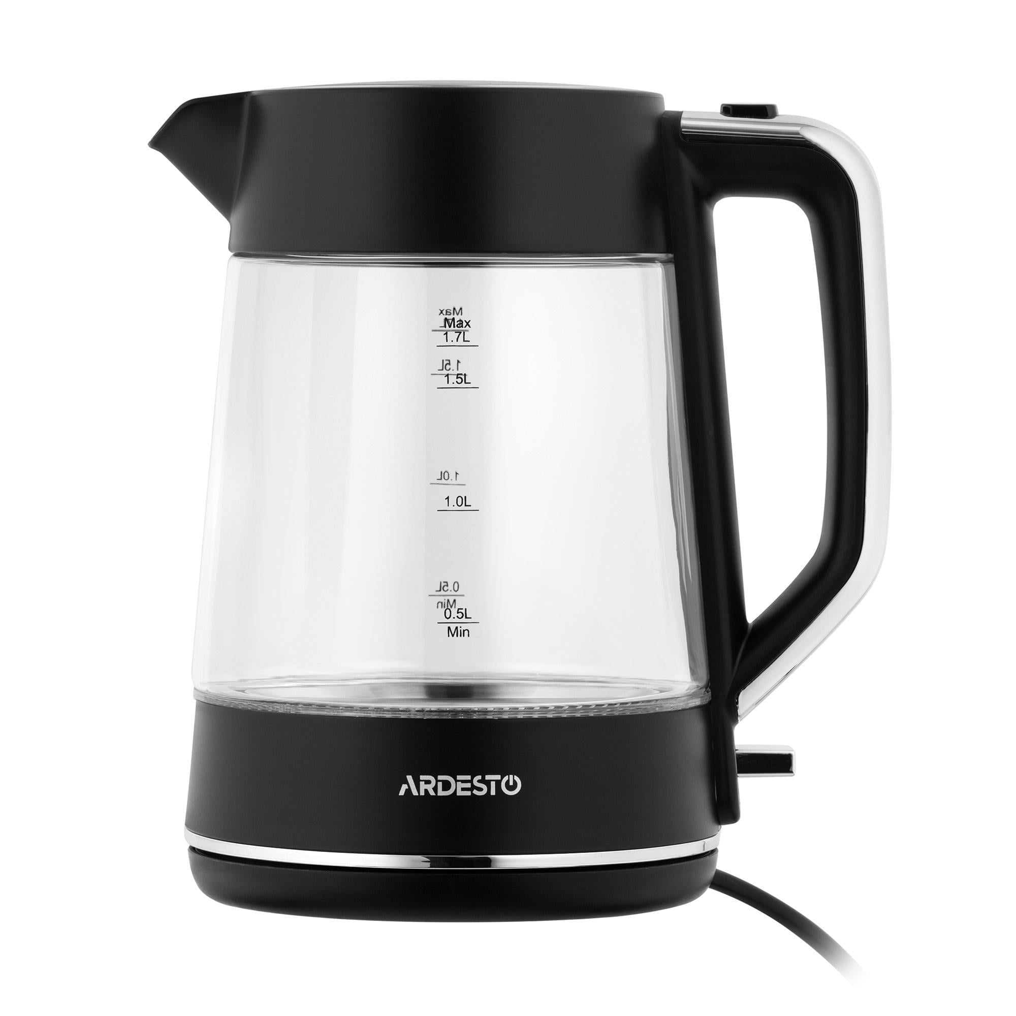 Электрочайник ARDESTO EKL-F115 1850-2200 Вт 1,7 л Черный (38469336)