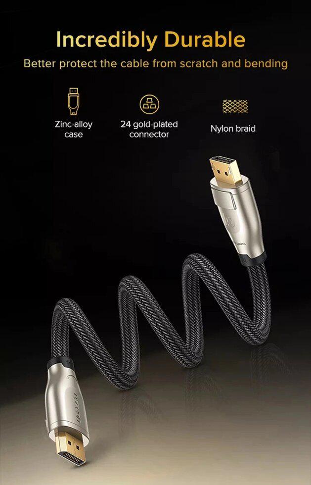 Кабель UGREEN DP112 DisplayPort M/M 2 м Black (60843) - фото 12 Кабель UGREEN DP112 DisplayPort M/M 2 м Black (60843) - фото 12