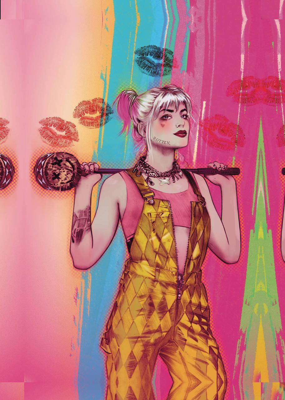 Картина GeekLand Хищные птицы Харли Квинн фан-Birds of Prey (BOP 10.10)