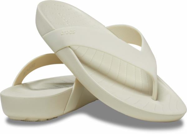 Флипы Crocs Splash р. 40-41 Bone (18038157) - фото 1