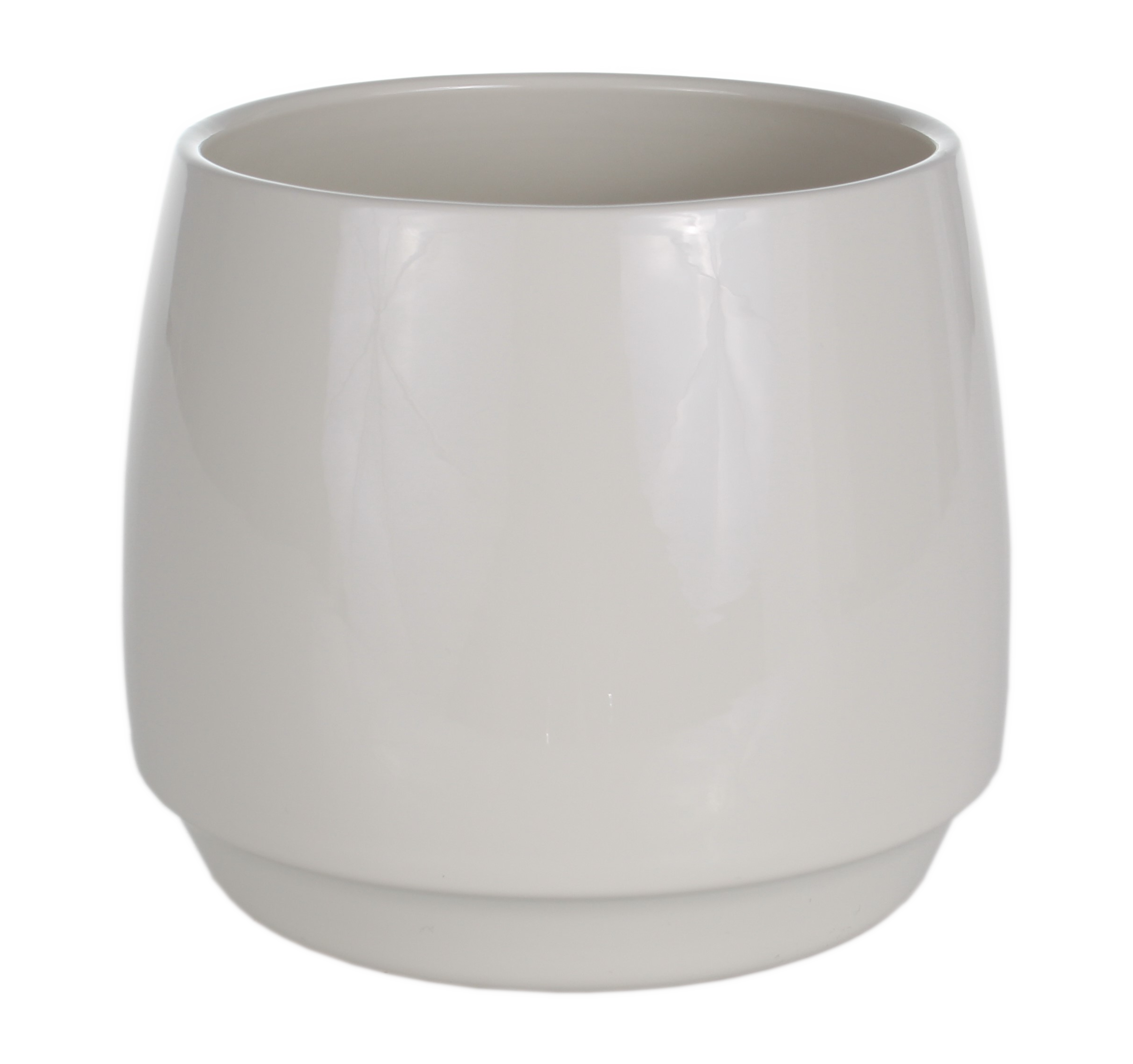 Кашпо GRIEBLING глазуроване 13х16,5 см 2,1 л Кремовий (000006517)