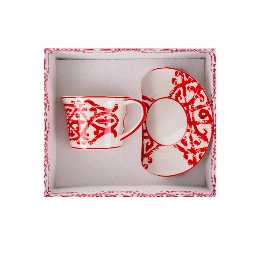 Чашка порцелянова з блюдцем Lefard Сицилія 220 мл (924-766) - фото 4 Чашка порцелянова з блюдцем Lefard Сицилія 220 мл (924-766) - фото 4